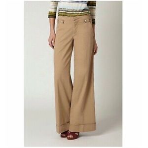 Anthropologie Cartonnier Wide Leg Trousers